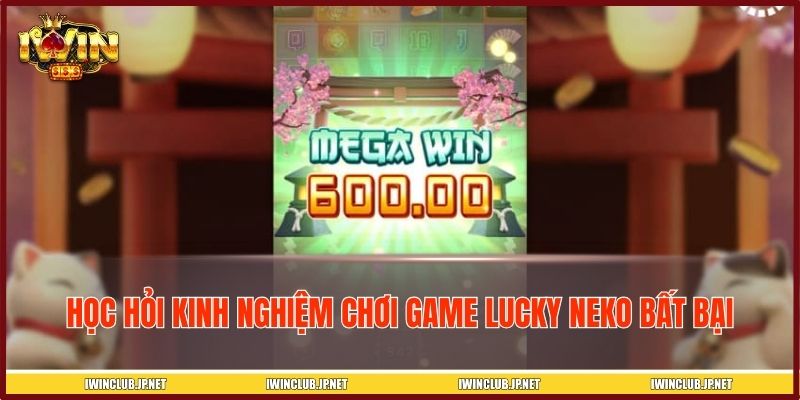 Học hỏi kinh nghiệm chơi game Lucky Neko bất bại